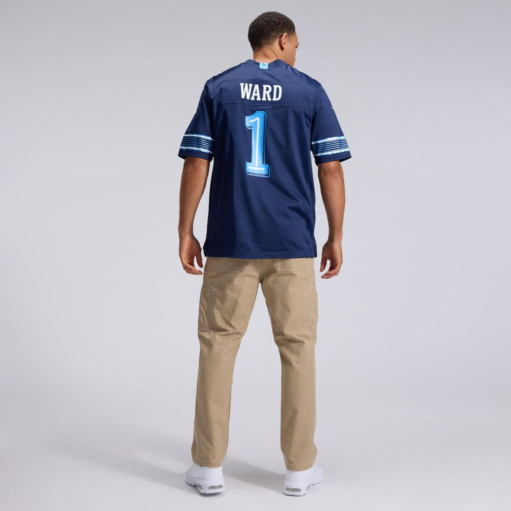 Cameron Ward Tennessee Titans Navy 2026 Rivalries Collection Game Jersey