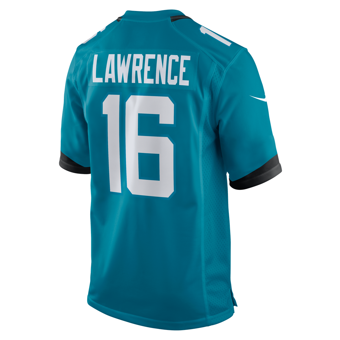 Trevor Lawrence Jacksonville Jaguars Teal Game Jersey