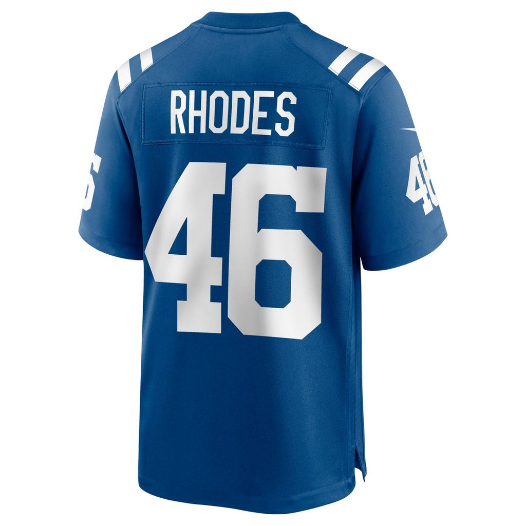 Luke Rhodes Indianapolis Colts Royal Game Jersey