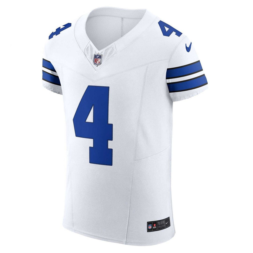 Dak Prescott Dallas Cowboys White Vapor F.U.S.E. Elite Jersey