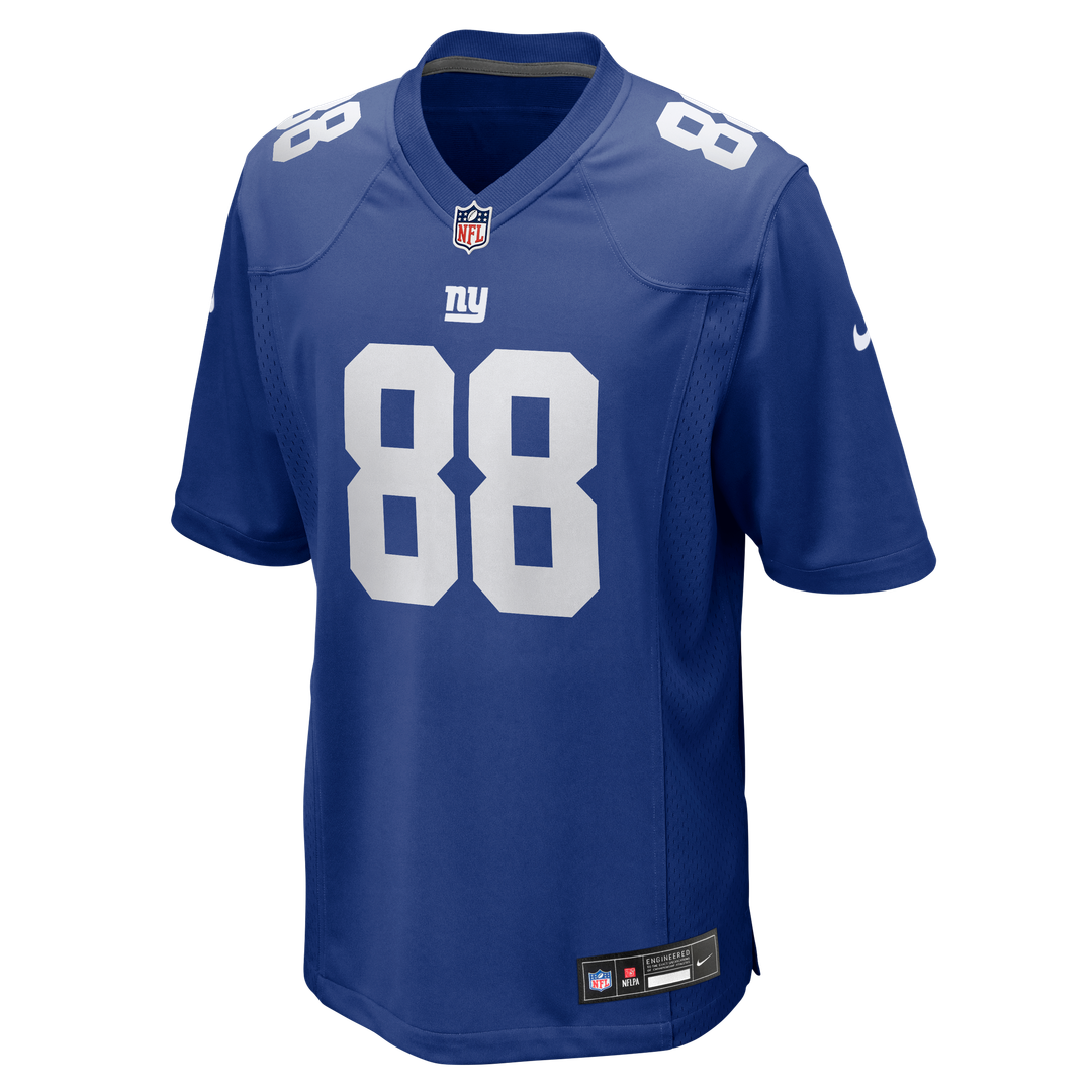 Malachi Fields New York Giants Royal Team Game Jersey