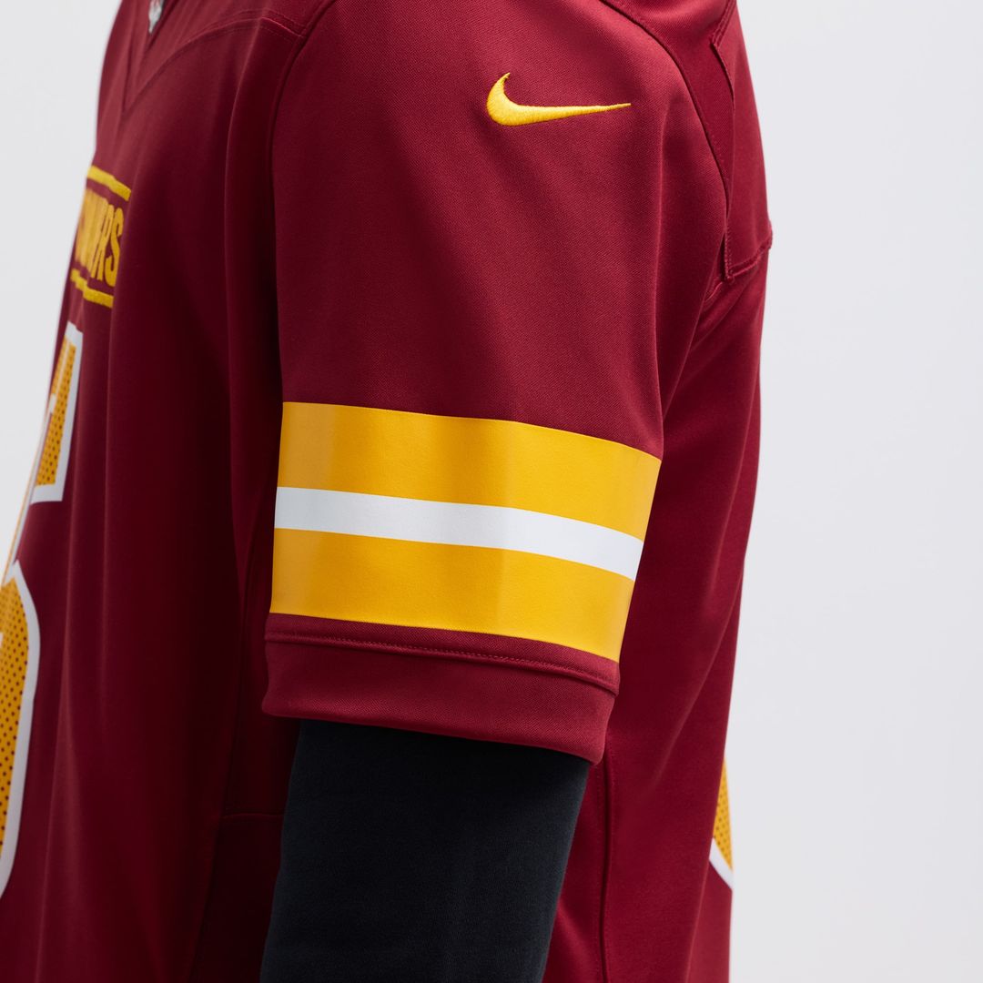 Washington Commanders Jayden Daniels White Vapor F.U.S.E. Limited Super Bowl Era Jersey
