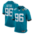 Adam Gotsis Jacksonville Jaguars Teal Game Jersey