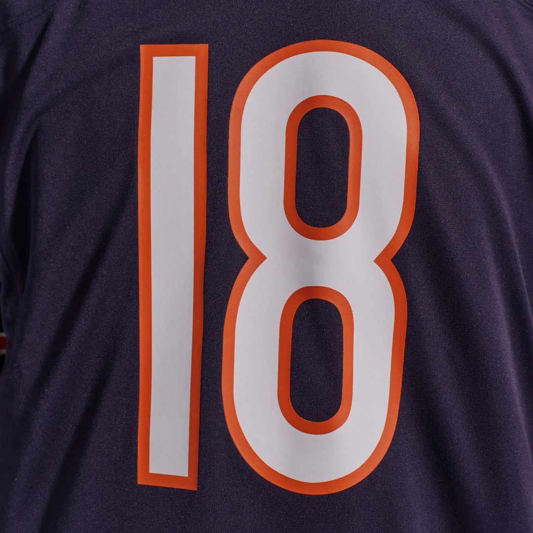 Caleb Williams Chicago Bears Navy Player Game Jersey