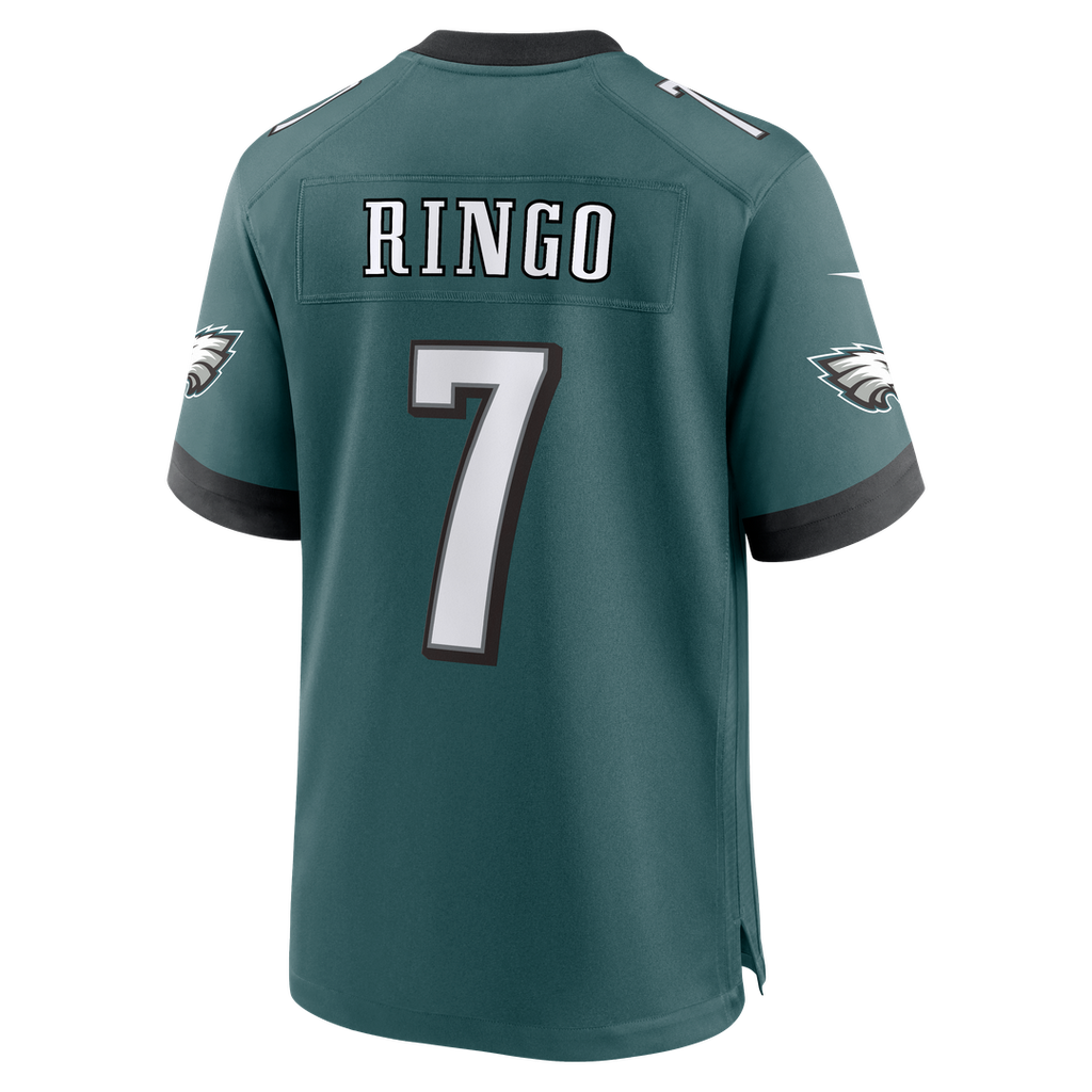 Kelee Ringo Philadelphia Eagles Midnight Green Team Game Jersey