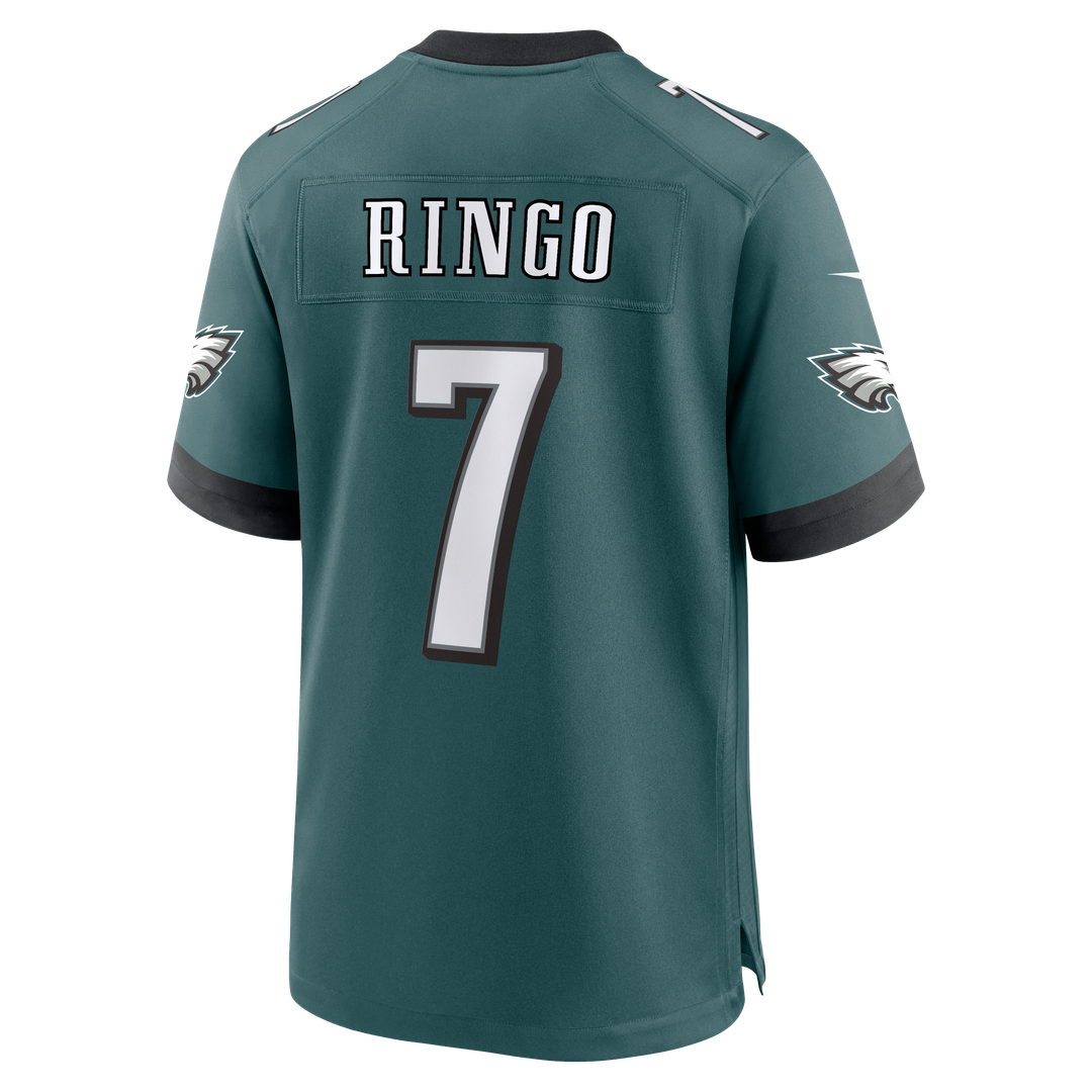 Kelee Ringo Philadelphia Eagles Midnight Green Team Game Jersey