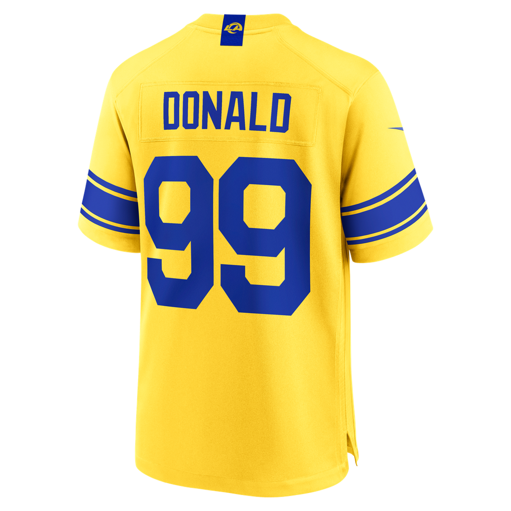 Aaron Donald Los Angeles Rams White Game Jersey