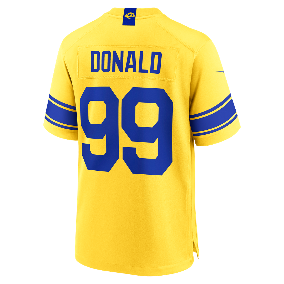 Aaron Donald Los Angeles Rams White Game Jersey