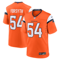 Alex Forsyth Denver Broncos Orange Team Game Jersey
