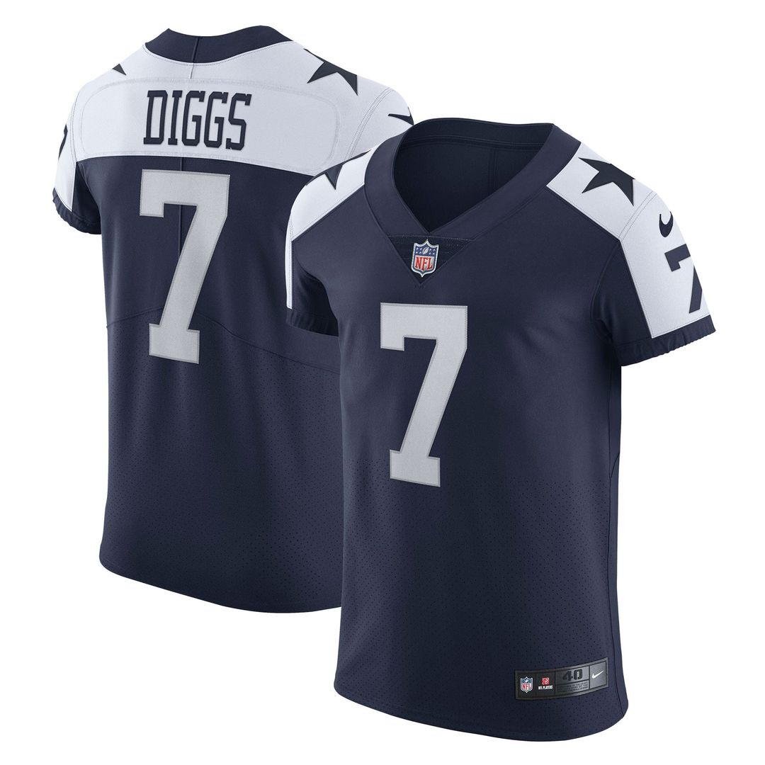 Trevon Diggs Dallas Cowboys White Vapor Elite Jersey