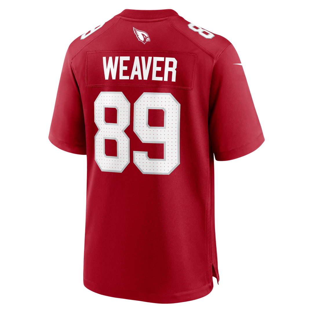 Xavier Weaver Arizona Cardinals Cardinal Team Game Jersey