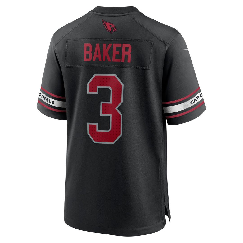Budda Baker Arizona Cardinals Black Game Jersey