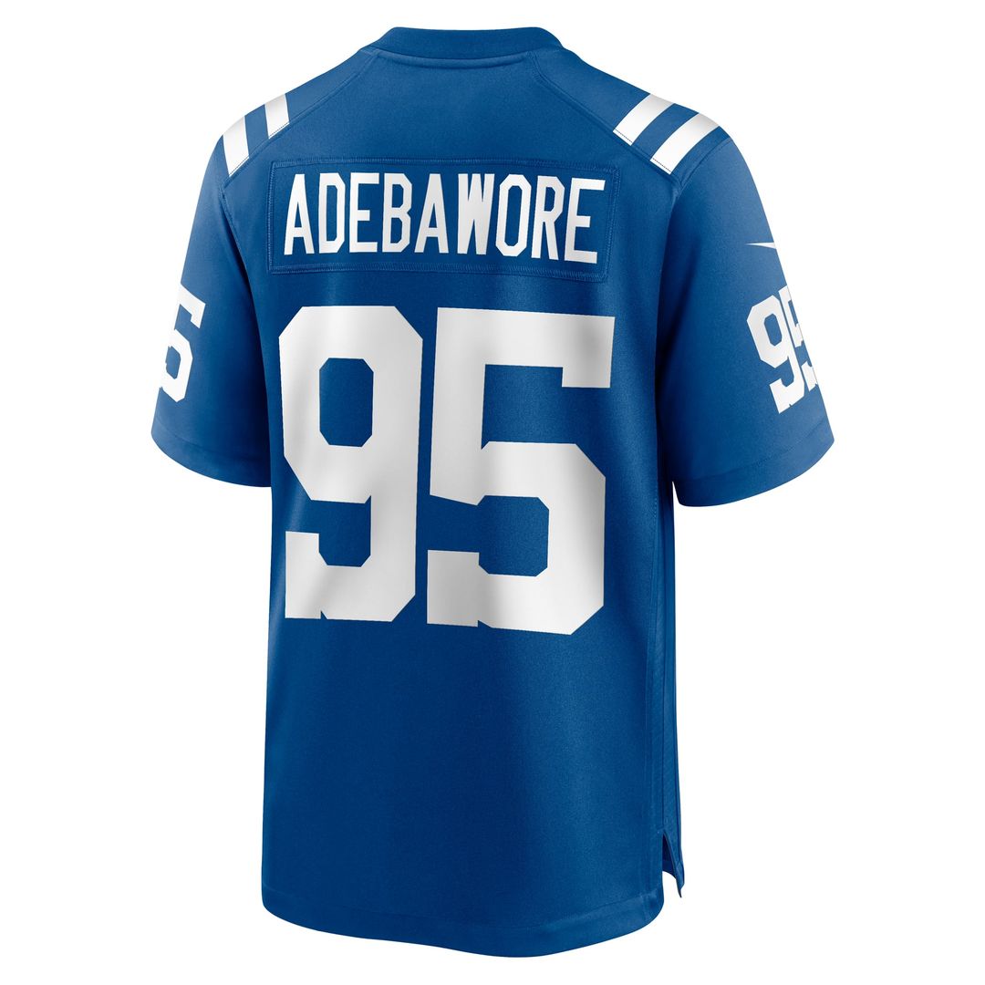 Adetomiwa Adebawore Indianapolis Colts Royal Team Game Jersey