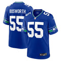 Brian Bosworth Seattle Seahawks Royal Retired Player Alternate Game Jersey