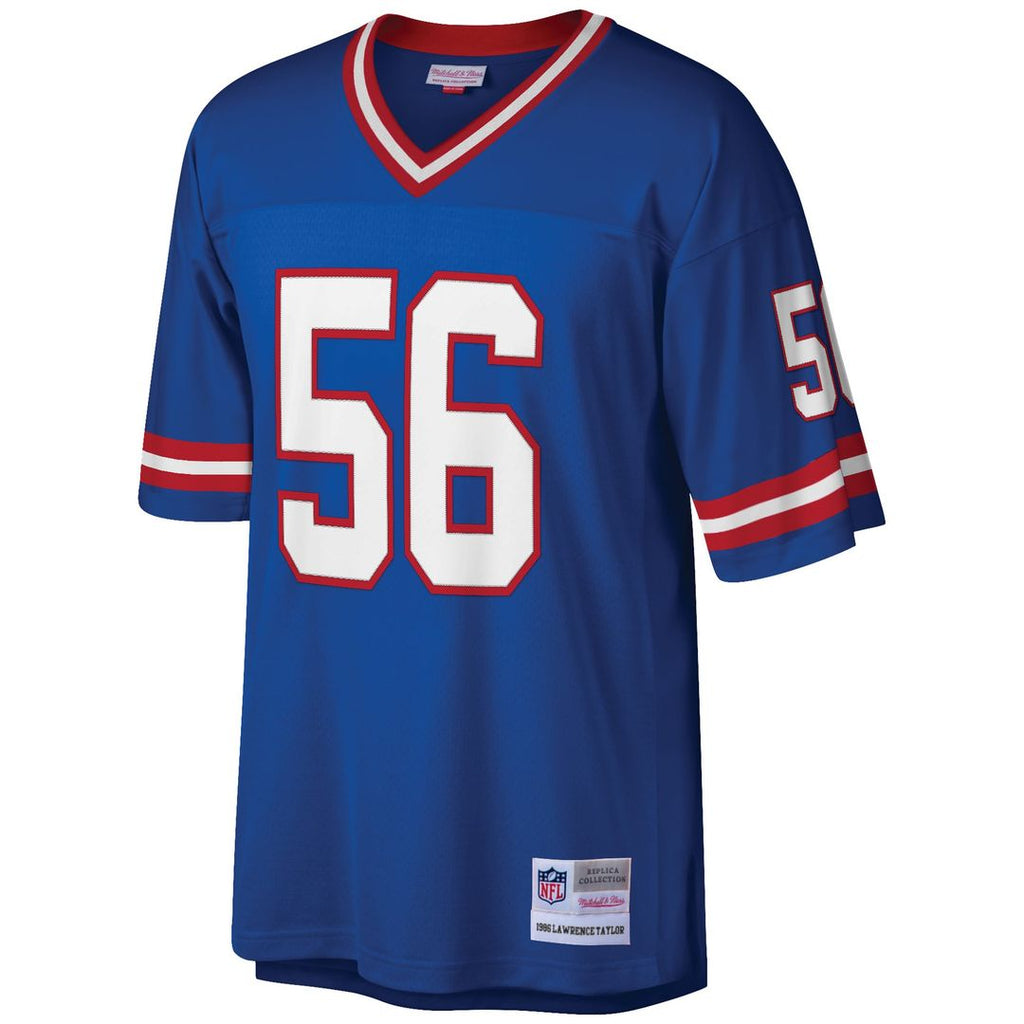 Lawrence Taylor New York Giants Royal Big & Tall 1986 Retired Player Replica Jersey