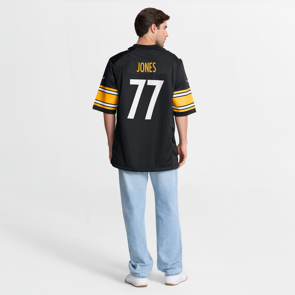 Broderick Jones Pittsburgh Steelers Black Game Jersey