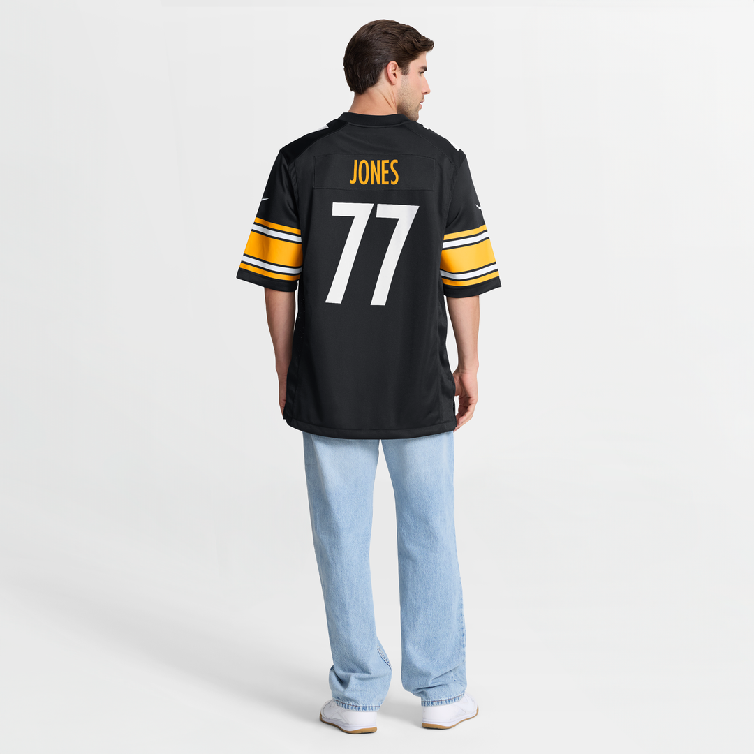 Broderick Jones Pittsburgh Steelers Black Game Jersey