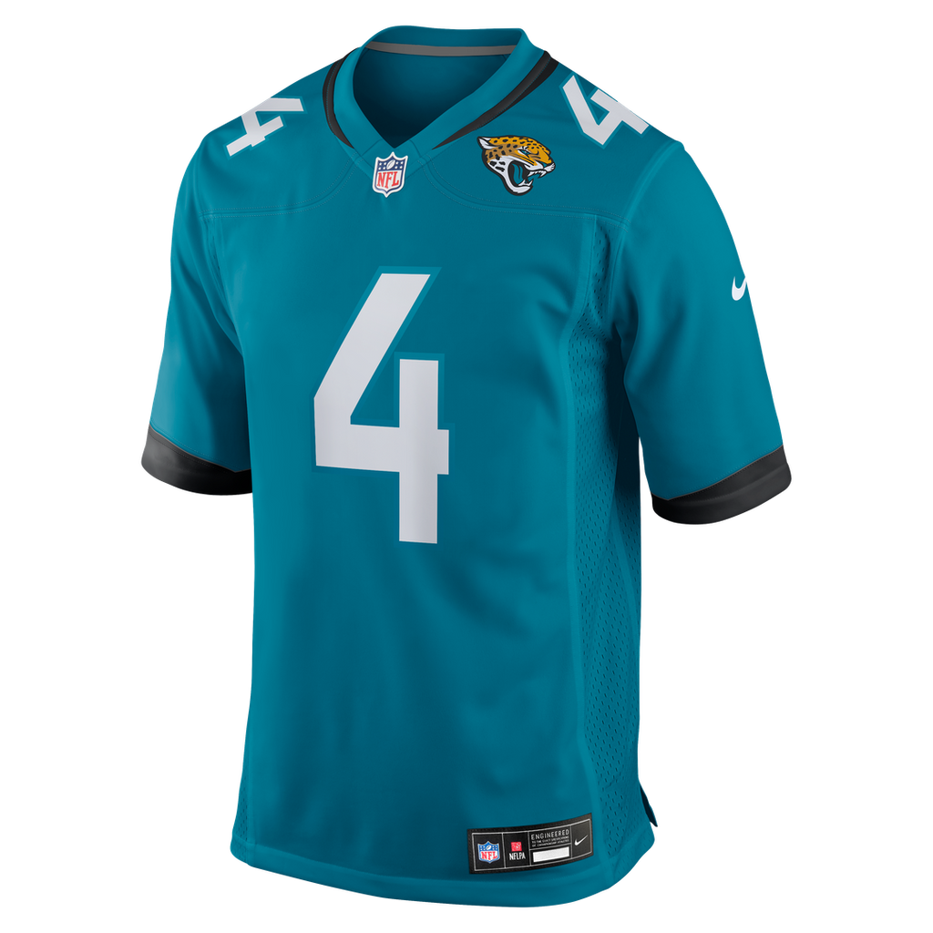 Tank Bigsby Jacksonville Jaguars Teal Game Jersey