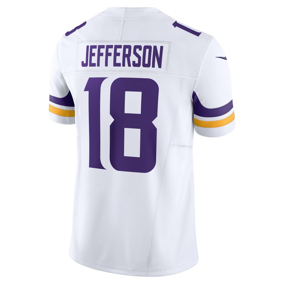 Justin Jefferson Minnesota Vikings White Vapor F.U.S.E. Limited Jersey