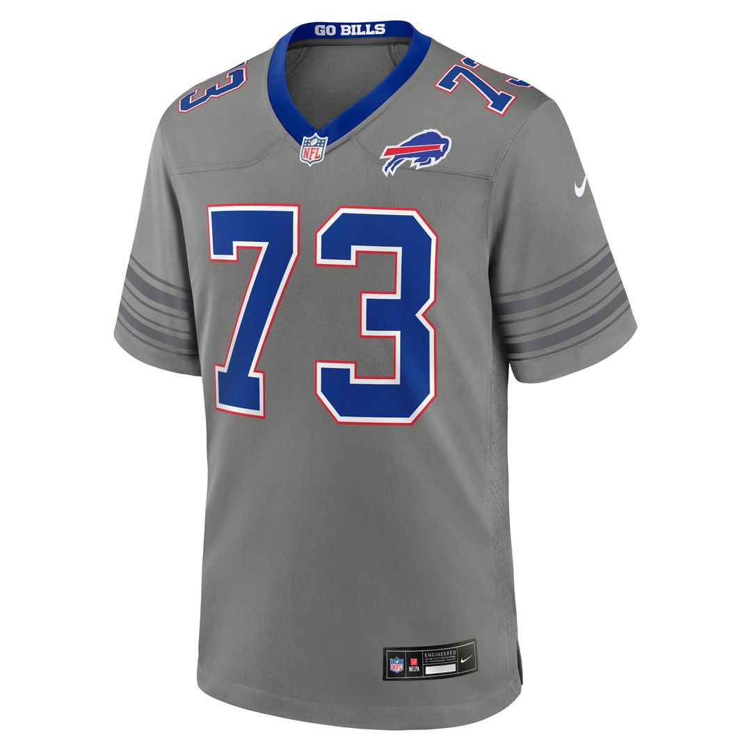 Dion Dawkins Buffalo Bills Gray Nickel City Game Jersey