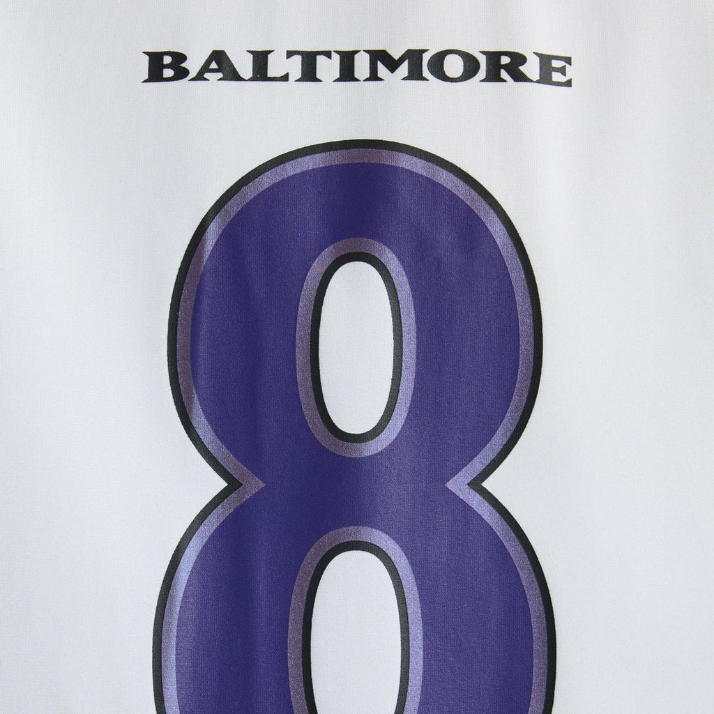 Lamar Jackson Baltimore Ravens White Game Jersey