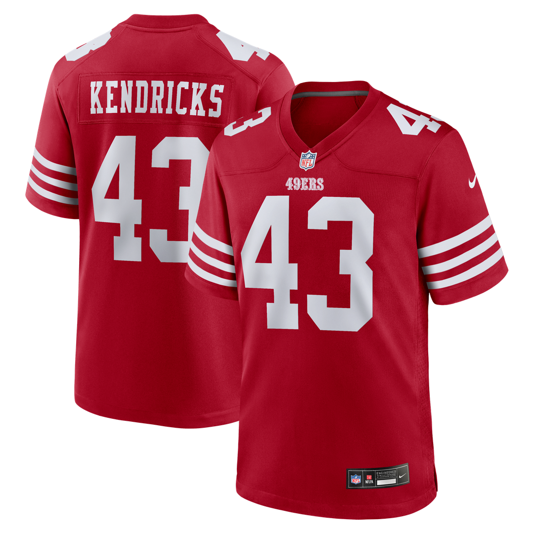 Eric Kendricks San Francisco 49ers Scarlet Team Game Jersey