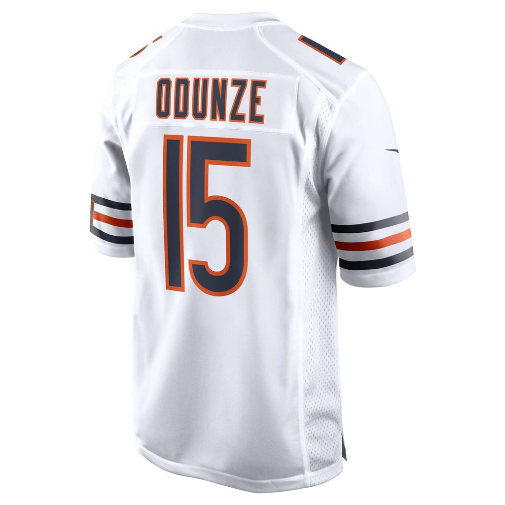 Rome Odunze Chicago Bears White Game Jersey