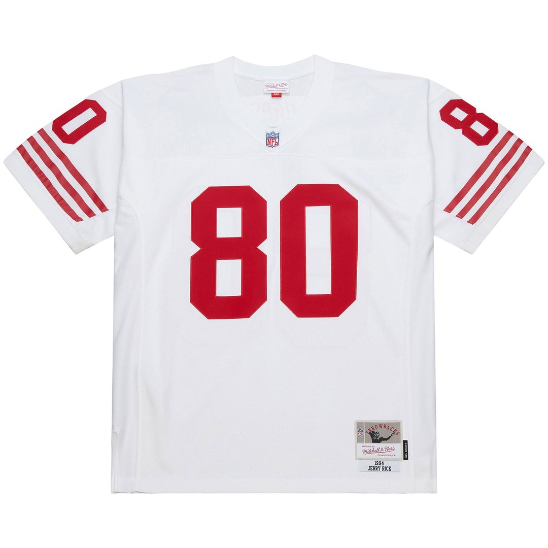 Jerry Rice San Francisco 49ers White 1994 Legacy Replica Jersey