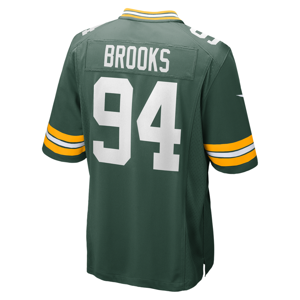 Karl Brooks Green Bay Packers Green Game Jersey