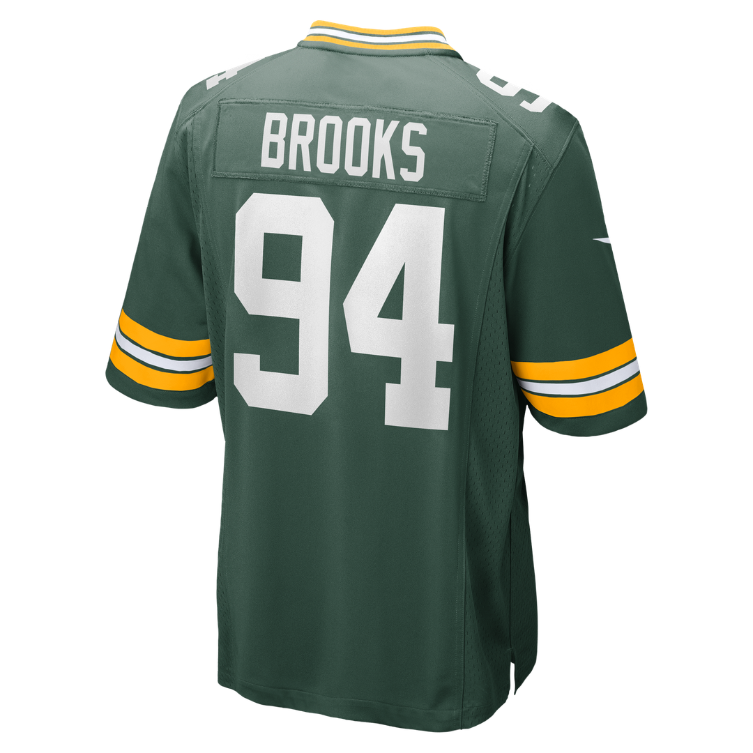 Karl Brooks Green Bay Packers Green Game Jersey