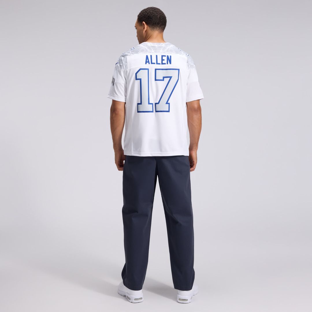 Josh Allen Buffalo Bills White Rivalries Collection Stitched Limited Jersey
