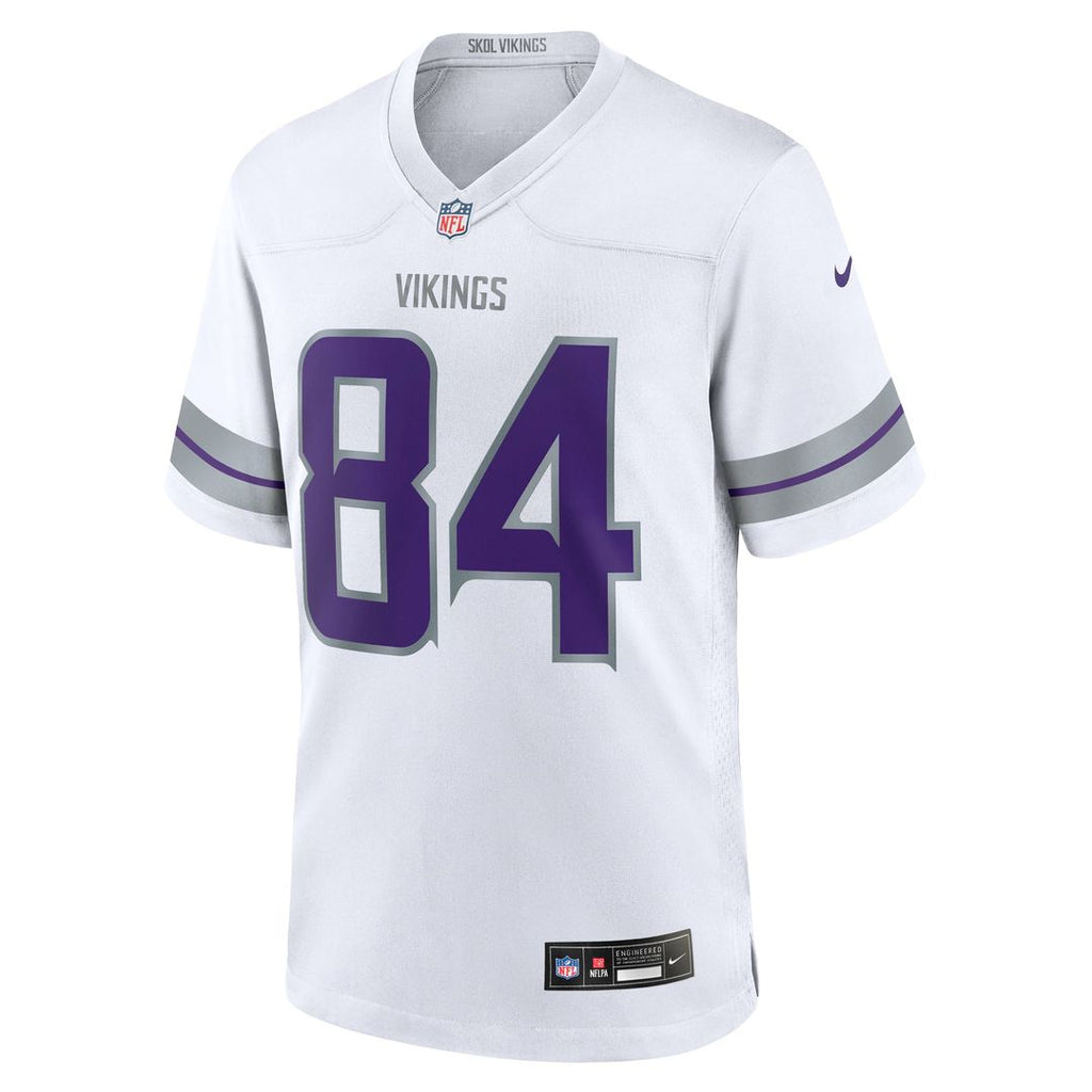 Randy Moss Minnesota Vikings White Alternate Retired Player Game Jersey