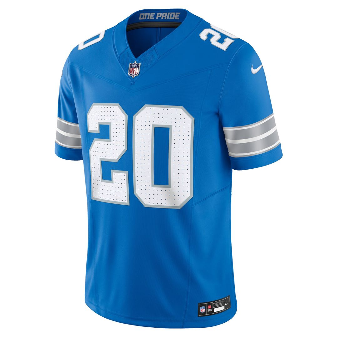 Barry Sanders Detroit Lions Blue Vapor F.U.S.E. Limited Jersey