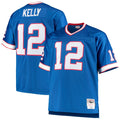 Jim Kelly Buffalo Bills Royal Big & Tall 1990 Retired Player Replica Jersey