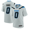 Jahmyr Gibbs Detroit Lions Silver 2026 Rivalries Collection Game Jersey