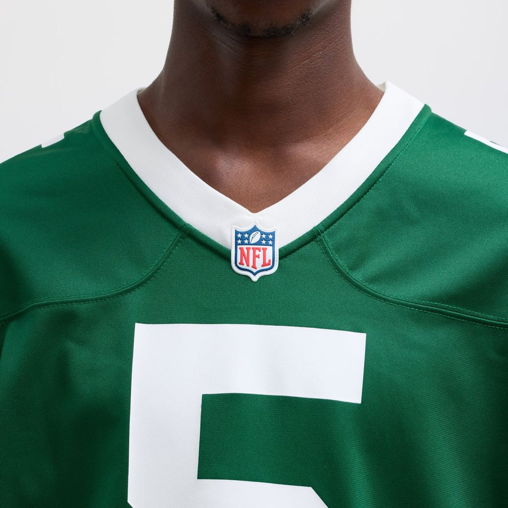 Garrett Wilson New York Jets Legacy Black Alternate Game Jersey