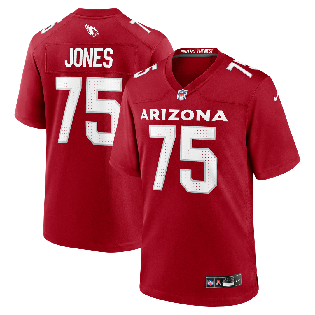 Christian Jones Arizona Cardinals Cardinal Team Game Jersey
