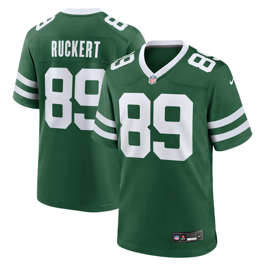 Jeremy Ruckert New York Jets Legacy Green Team Game Jersey