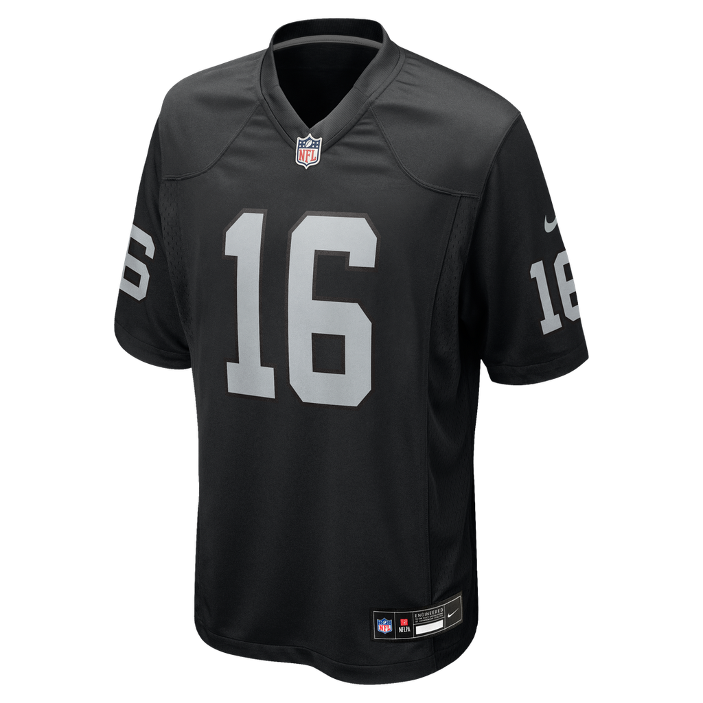 Jim Plunkett Las Vegas Raiders Black Game Retired Player Jersey