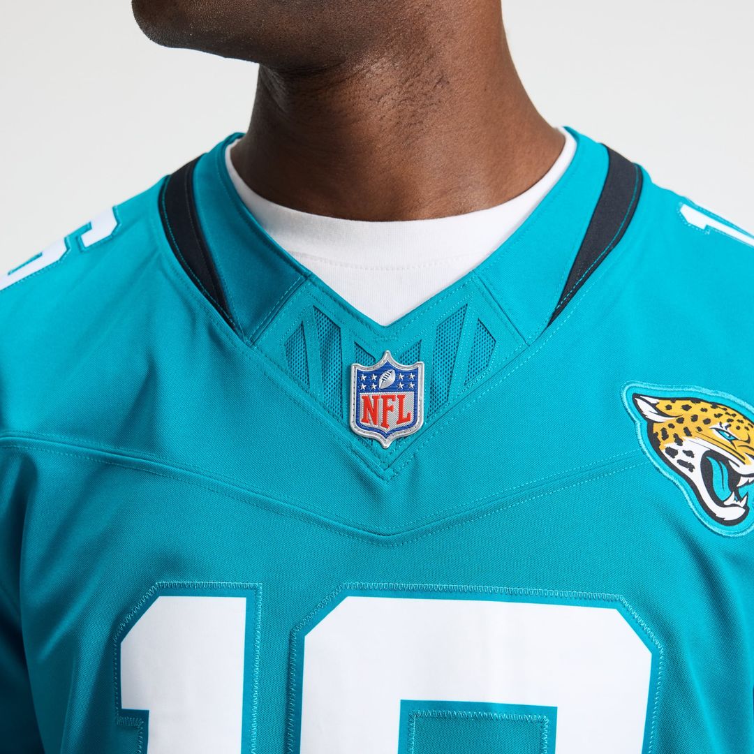 Trevor Lawrence Jacksonville Jaguars Teal Team Vapor F.U.S.E. Stitched Limited Jersey