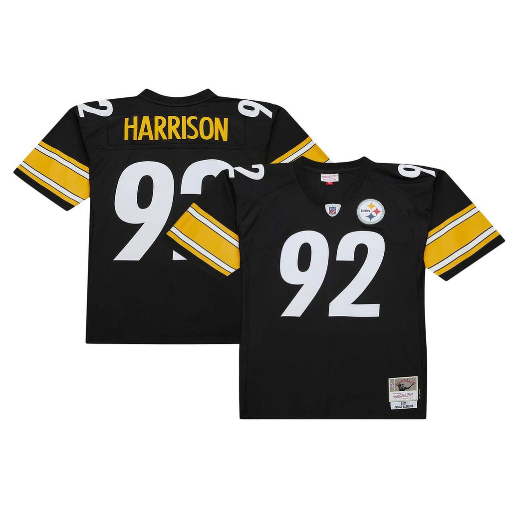 James Harrison Pittsburgh Steelers Black Legacy Replica Jersey