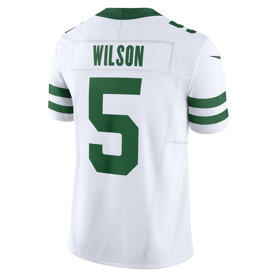 Garrett Wilson New York Jets Legacy Green Vapor F.U.S.E. Limited Jersey