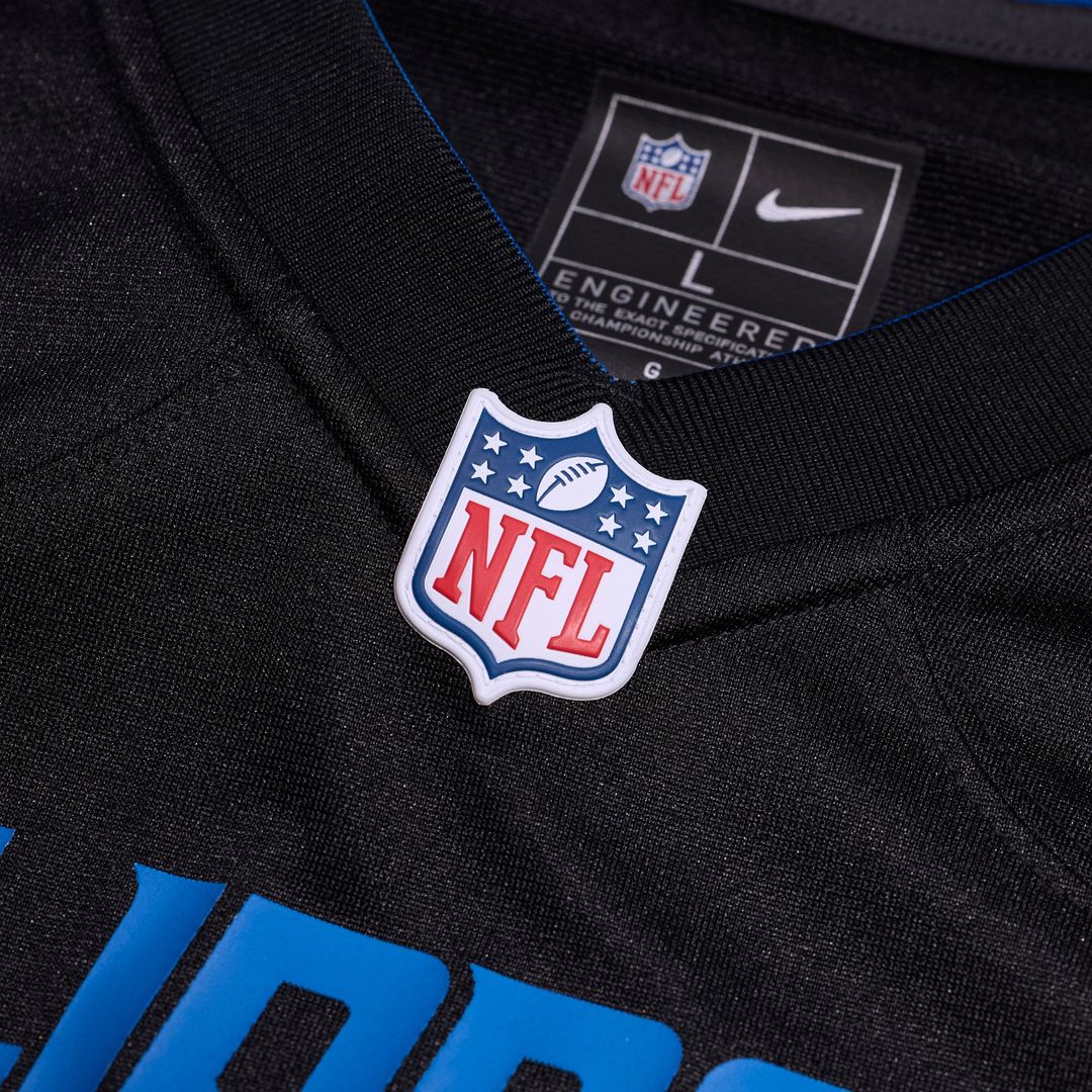 Malcolm Rodriguez Detroit Lions Blue Game Jersey