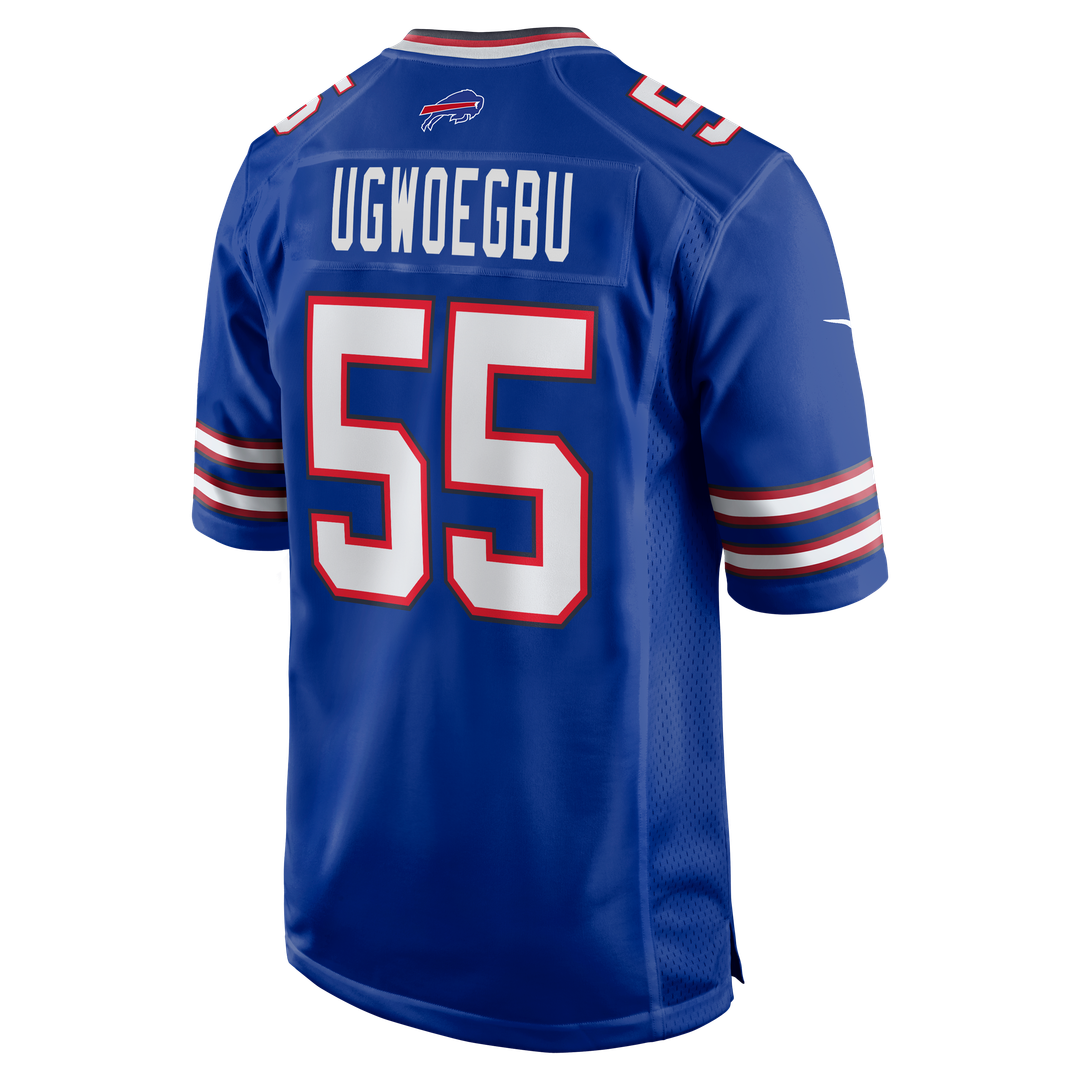 David Ugwoegbu Buffalo Bills Royal Game Jersey