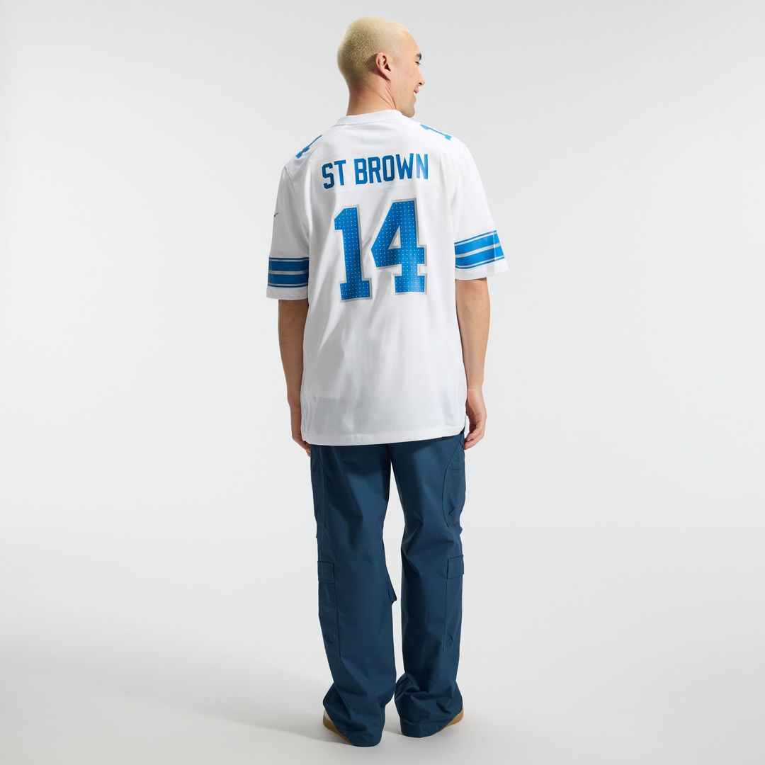 Amon-Ra St. Brown Detroit Lions Black 2nd Alternate Game Jersey