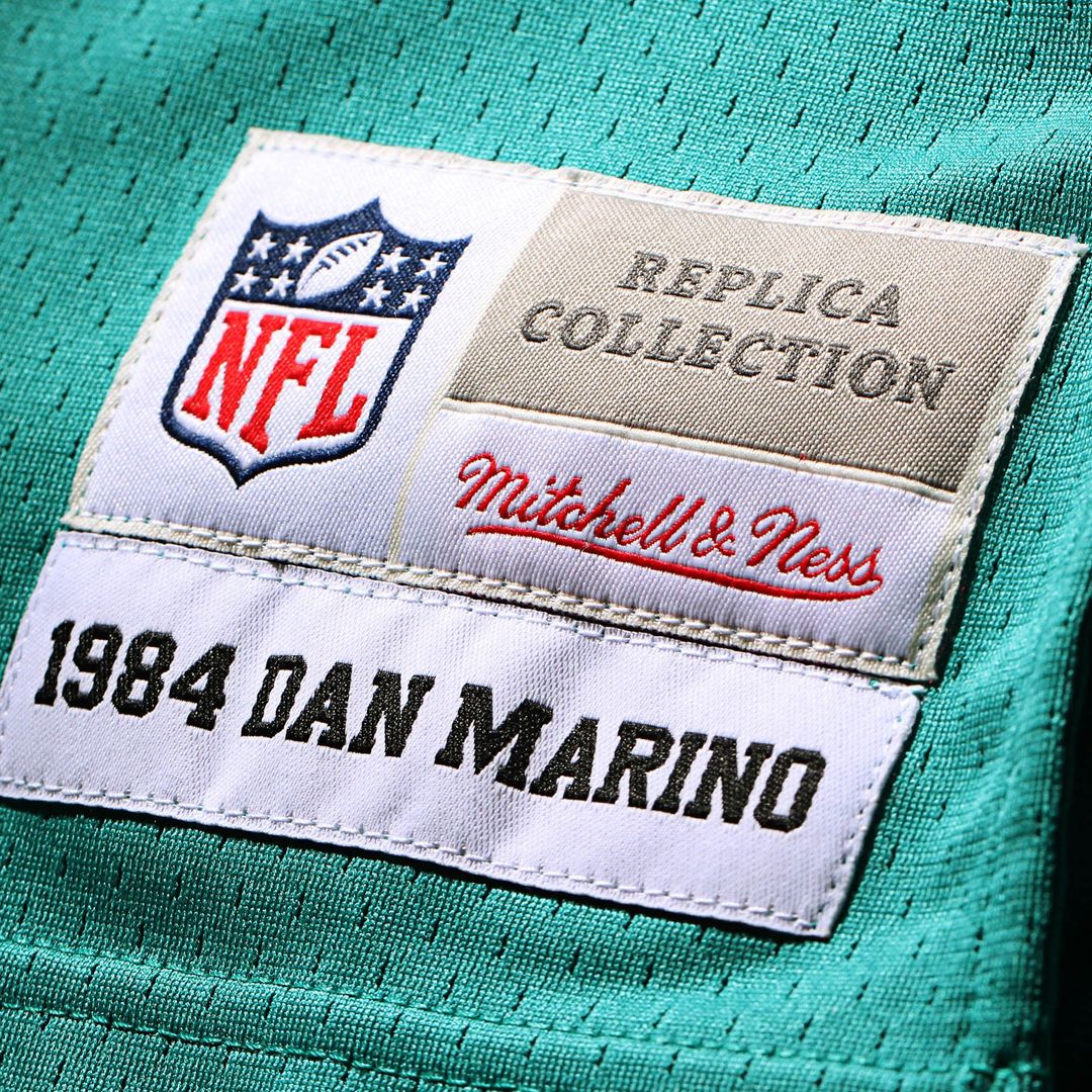 Dan Marino Miami Dolphins White Big & Tall 1984 Retired Player Replica Jersey