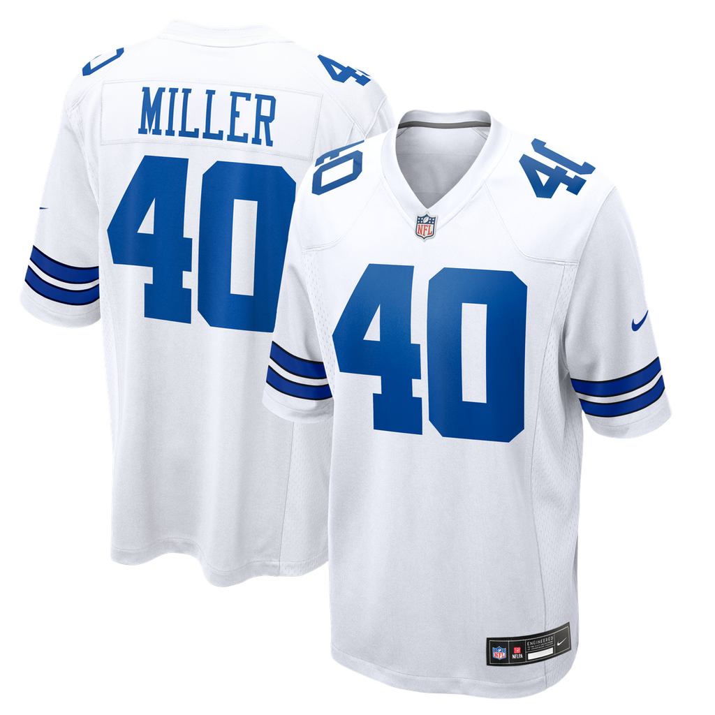 Von Miller Dallas Cowboys White Game Jersey