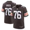 Lou Groza Cleveland Browns Brown Game Retired Player Jersey