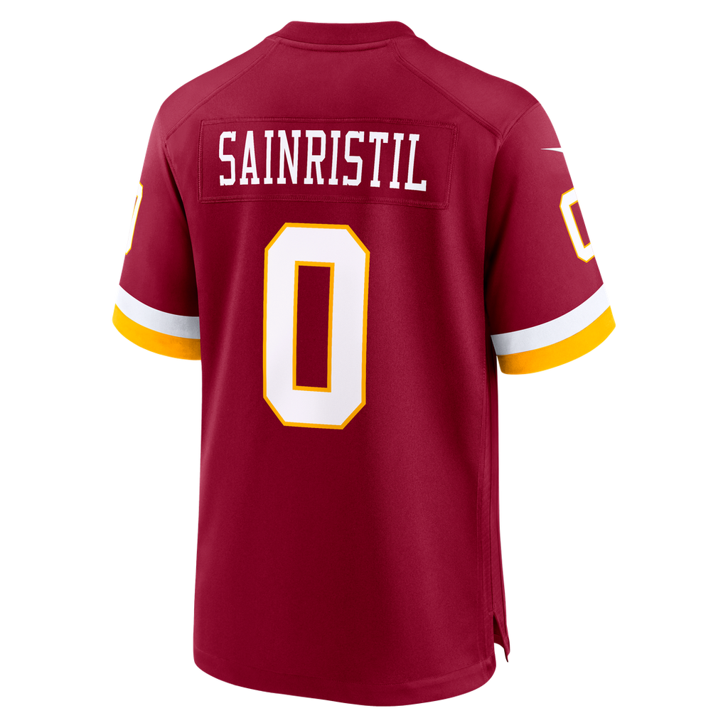 Mike Sainristil Washington Commanders Black Hail Raiser Alternate Game Jersey