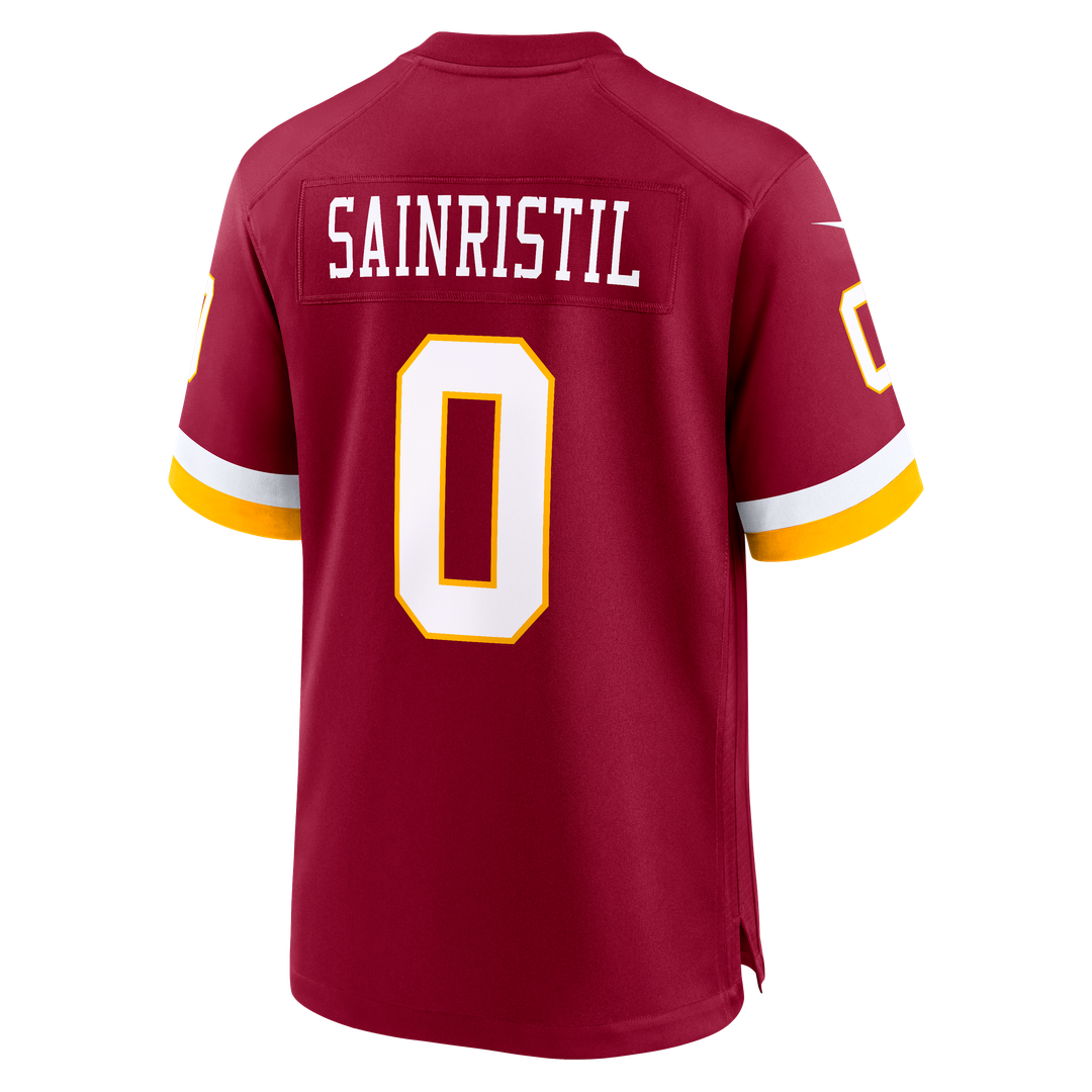 Mike Sainristil Washington Commanders Black Hail Raiser Alternate Game Jersey